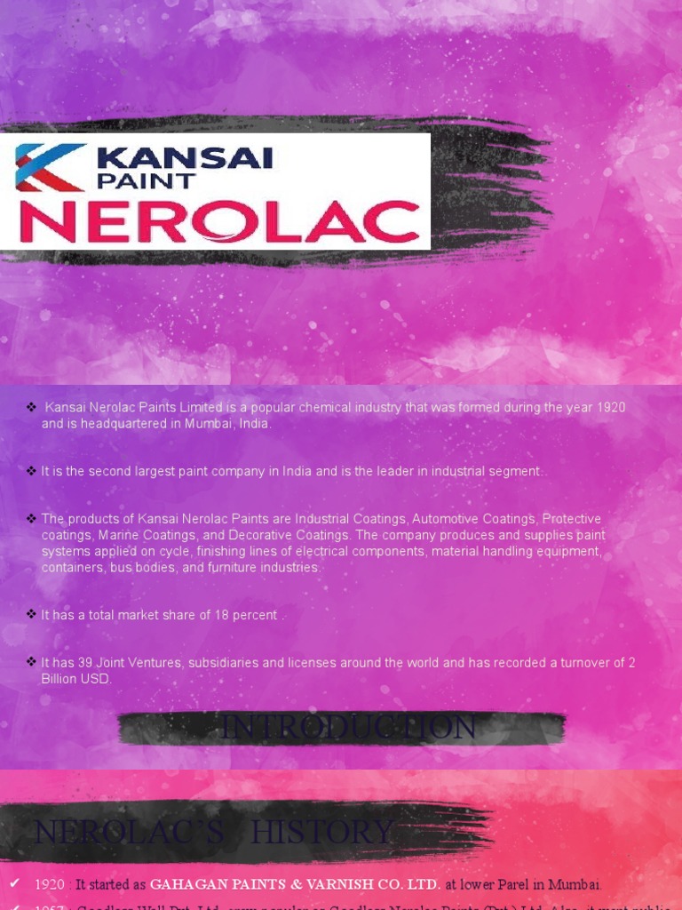 Nerolac Paint PDF Color Computing And Information Technology