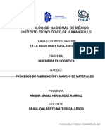 La Industria y Su Clasificacion