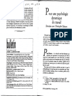 ENTREVISTAS - Pour une psychologie dynamique du travail - 1992.pdf