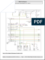 1998 Ford Explorer 5.0L Diagrama de Motor