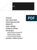 2.1.2 Estructura de Los Indicadores Economicos