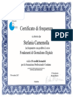 Certificato Di Frequenza Fondamenti Di Giornalismo Digitale