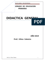 Didactica General Primaria 2019