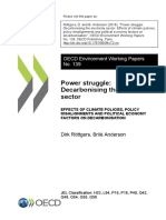 Power Struggle: Decarbonising The Electricity Sector: OECD Environment Working Papers No. 139