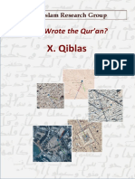 Who Wrote The Qur'an?: X. Qiblas