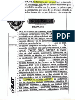 Testamento Comun Abierto Del Testador Ciego