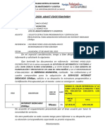 Informe #0000 Certificacion Presupuestal Leche PVL
