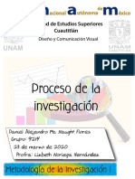 Proceso Investigacion UNAM