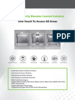 ZKBioSecurity Elevator Control Solution One Touch Access