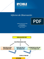 II. CLASE Informe de Observación