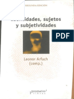 10 Arfuch, Leonor, Identidades, sujetos y subjetividades.pdf
