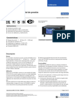 Controlador Industrial de Presión Modelo CPC4000: Aplicaciones