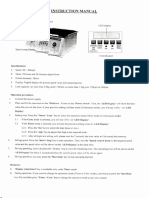 Digital Rotator Instruction Manual LED Display Platform Specifications Troubleshooting