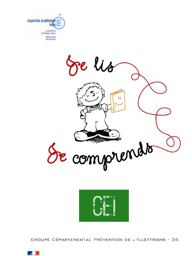 Je Lis Je Comprends Ce1 Remis En Page