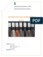 Geoquimica TP1 PDF