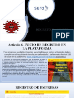 CAPACITACION DECRETO No. 193 2020 Articulos 6 y 7