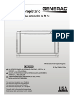 Generac Manual Usuario Guardian Series