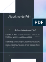 Algoritmo de Prim