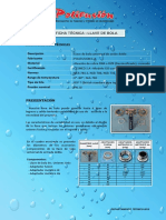 Ficha Técnica-Llave de Bola