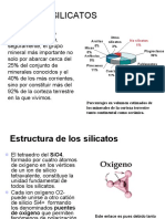 Silicatos: Grupo mineral más importante de la corteza terrestre