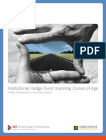 Institutional Hedge Fund Investing Comes of Age: A New Perspective On The Road Ahead