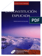 La Constitucion Explicada - Eugenio Evans Espiñeira