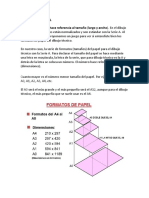 Formatos de Papel