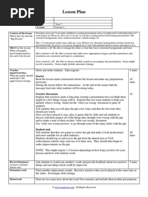 lesson plan 1