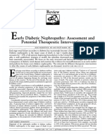 Early Diabetic Nephropathy Assessment and Potentia