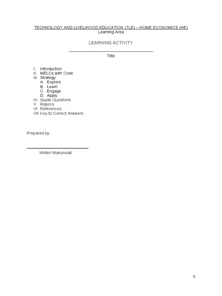 LAS Template | PDF