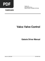 Valco Valve Control: Galaxie Driver Manual