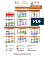 Calendario Escolarizado 19-20