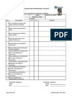 5.necta 1 Year Maintenance Checklist