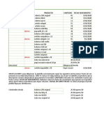 Fechas Cortas