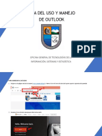 GUÍA  DEL USO Y MANEJO DE OUTLOOK