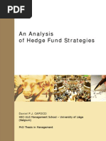 Hedge Fund Strategies -Phd Thesis
