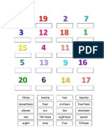 numbers-worksheet