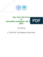 Agri-Food Task Force On Sustainable Consumption and Production (SCP)
