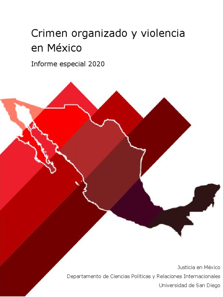Crimen Organizado y Violencia en México | PDF | Crimen organizado | México