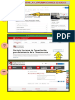 Pasos para Entrar Plataforma Cursos Sencico