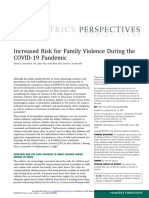 Increased Risk For Family Violence During The COVID-19 Pandemic