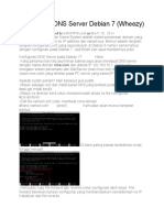 Konfigurasi DNS Server Debian 7