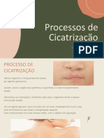 Processos de cicatrização pré e pós operatório