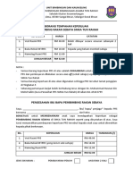 Borang Tempahan Keperluan PRS