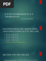 CASE PRESENTATION K B Peethambaram