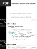 Deep Learning Based Tonal Detection For Passive Sonar Signals