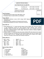 Penetapan Kesadahan Total