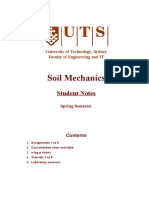 Assignments and Tutorials - Soil Mechanics - Spring New