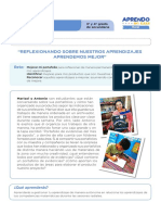 Ficha de Trabajo Jornada de Reflexion Ciclo Vii Matemática PDF