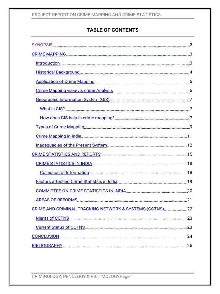 Nairobi Crime Mapping Insights | PDF